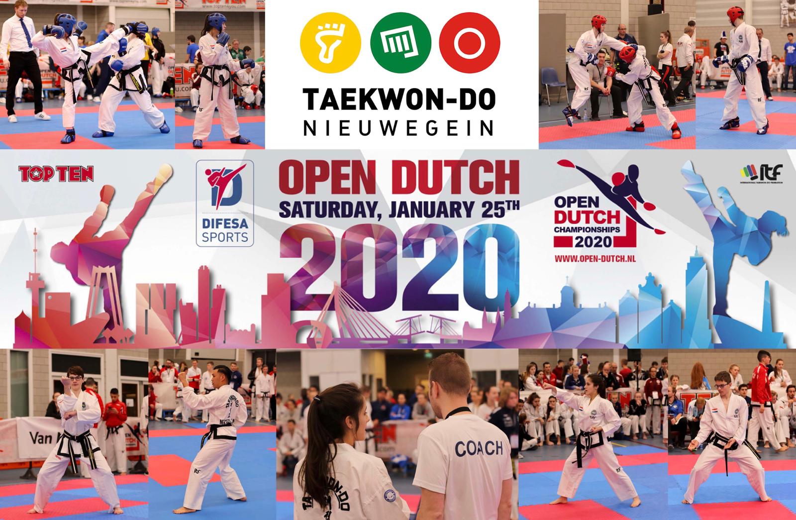 Open Dutch 2020 TaekwonDo Nieuwegein
