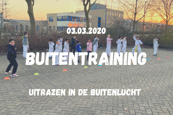 Buitentraining | Taekwon-Do Nieuwegein | Taekwon-Do Vathorst