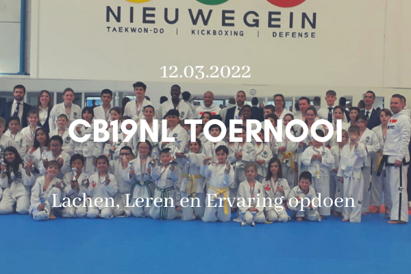 CB19NL Toernooi Maart 2022 Taekwon-Do Nieuwegein