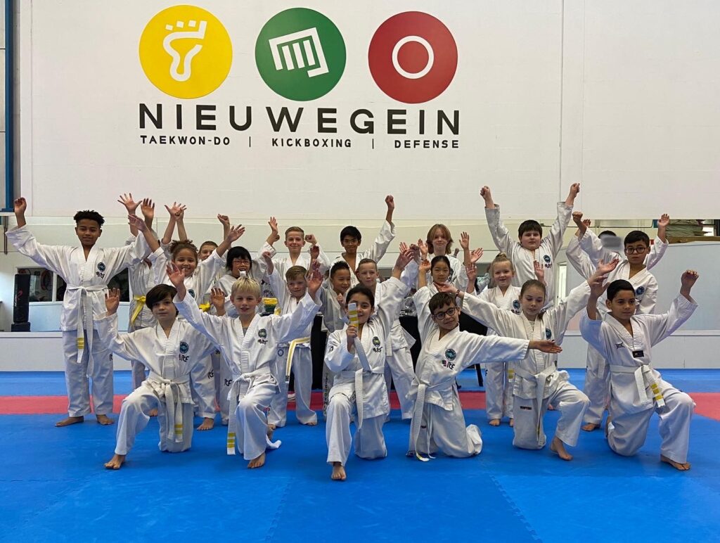 Taekwon-Do NIeuwegein groepsfoto