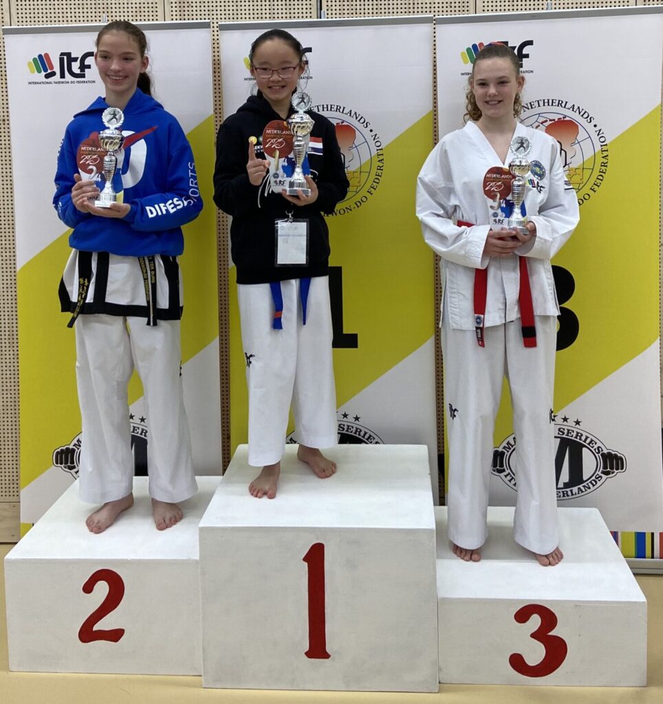 Emily Nederlands Kampioen 2023 | Taekwon-Do Nieuwegein