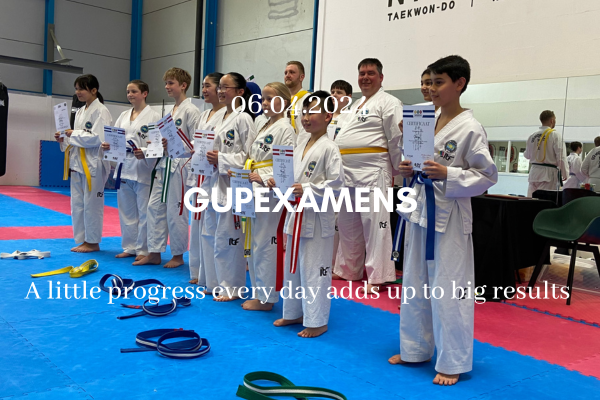 Gupexamens 2024 |  Taekwon-Do Nieuwegein